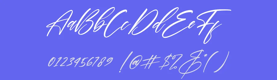 Delmonte Hunters by Perspectype Studio - Letterena.com — Script Handwritten Font — thumbnail 3
