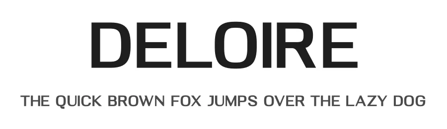 Deloire by Almarkhatype — Sans Serif Font