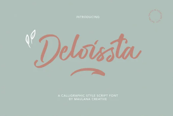 Deloissta Font by Maulana Creative — Script Handwritten Font