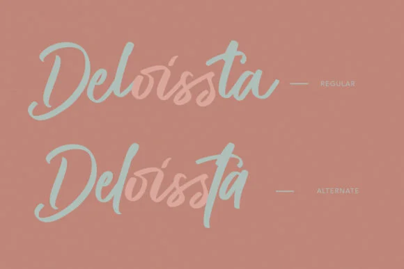 Deloissta Font by Maulana Creative — Script Handwritten Font — thumbnail 2