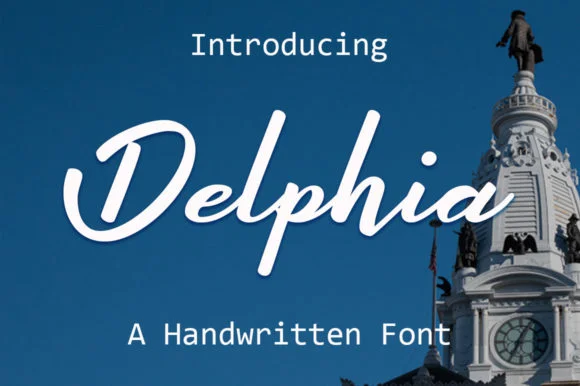 Delphia Font by Camalia Studio — Script Handwritten Font