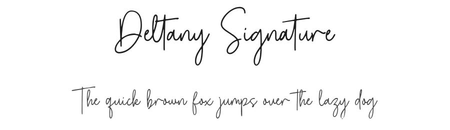 Deltany Signature