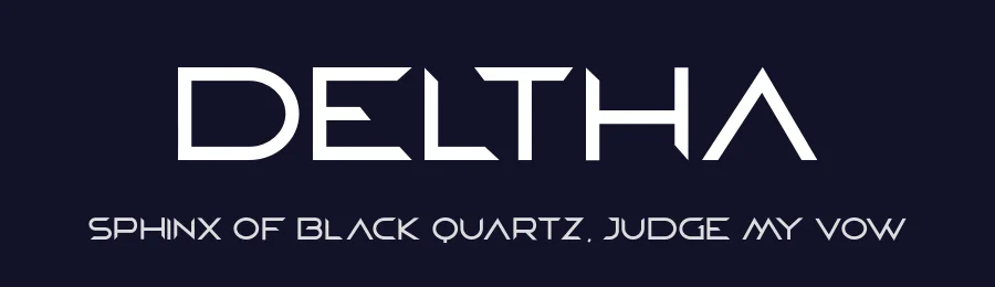 Deltha by Vultype — Display Font — thumbnail 2
