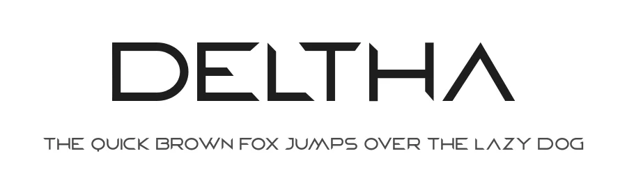 Deltha by Vultype — Display Font