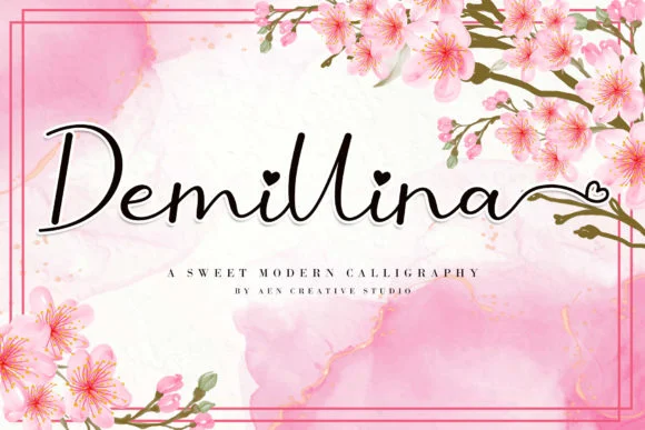 Demillina Font by AEN Creative Studio — Script Handwritten Font