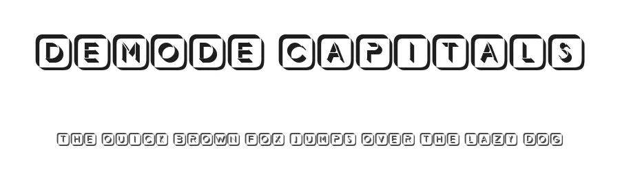 Demode Capitals