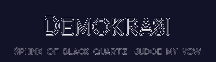 Demokrasi by StringLabs Creative Studio — Decorative Font — thumbnail 2