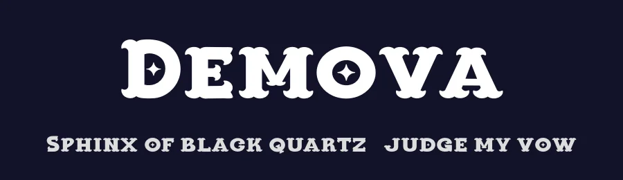 Demova by Brew and Butcher Studio — Decorative Font — thumbnail 2