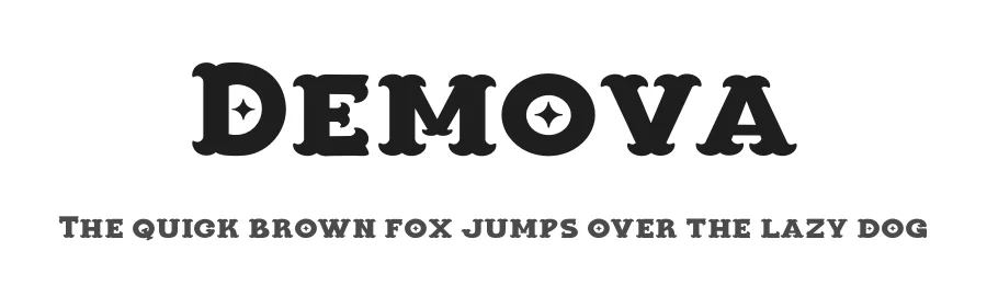 Demova by Brew and Butcher Studio — Decorative Font