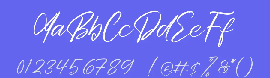 Denjuroo Kanthe by Integritype Studio — Script Handwritten Font — thumbnail 3