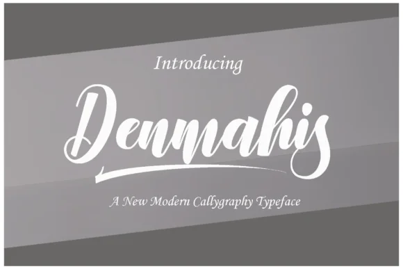 Denmahis Script Font by JoeeCreative — Script Handwritten Font