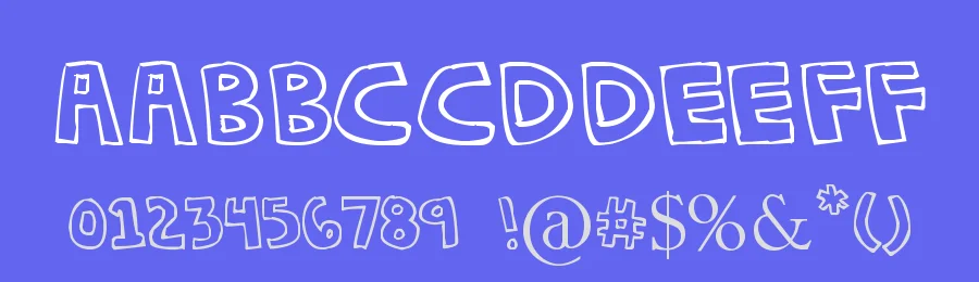 Denne Chokipi by Denne — Decorative Font — thumbnail 3