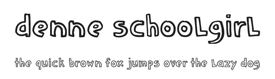 Denne schooLgirL