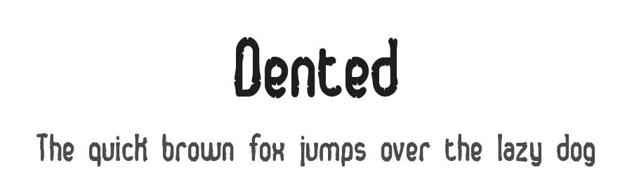 Dented