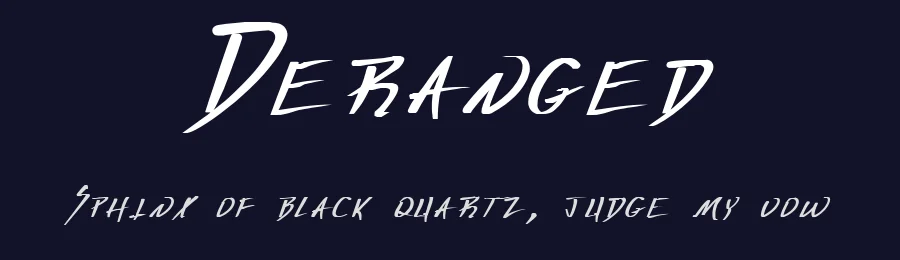 Deranged by Cambridge Fontworks — Script Handwritten Font — thumbnail 2