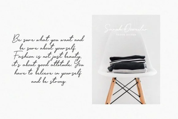 Designer Signature Font by Graphicfresh — Script Handwritten Font — thumbnail 4