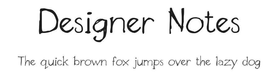 Designer Notes