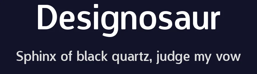 Designosaur by Archy Studio — Sans Serif Font — thumbnail 2