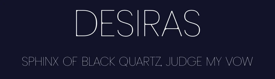 Desiras by Robin Campistron — Sans Serif Font — thumbnail 2