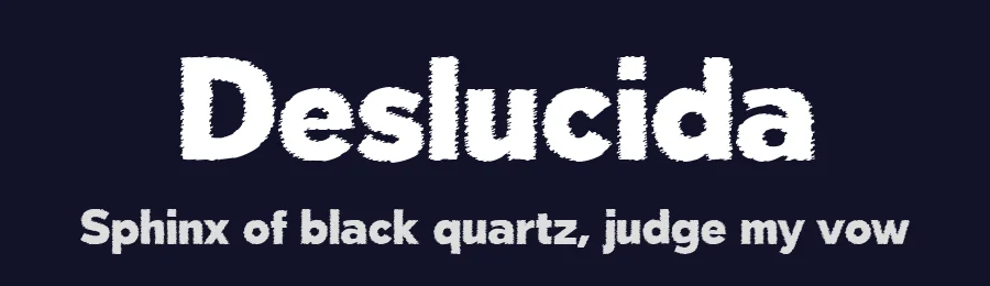 Deslucida by deFharo — Decorative Font — thumbnail 2