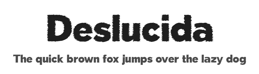 Deslucida by deFharo — Decorative Font