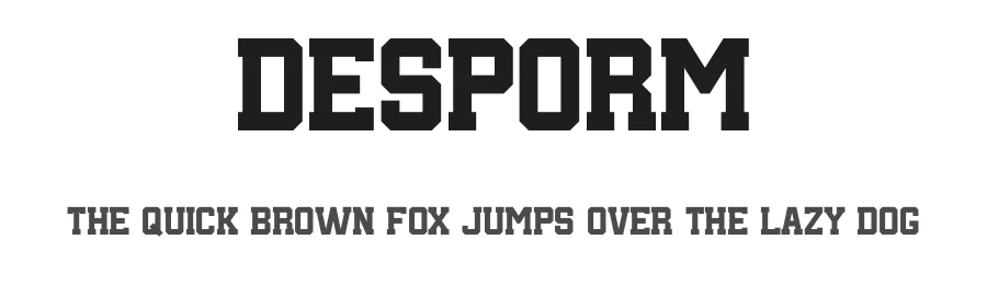 Desporm