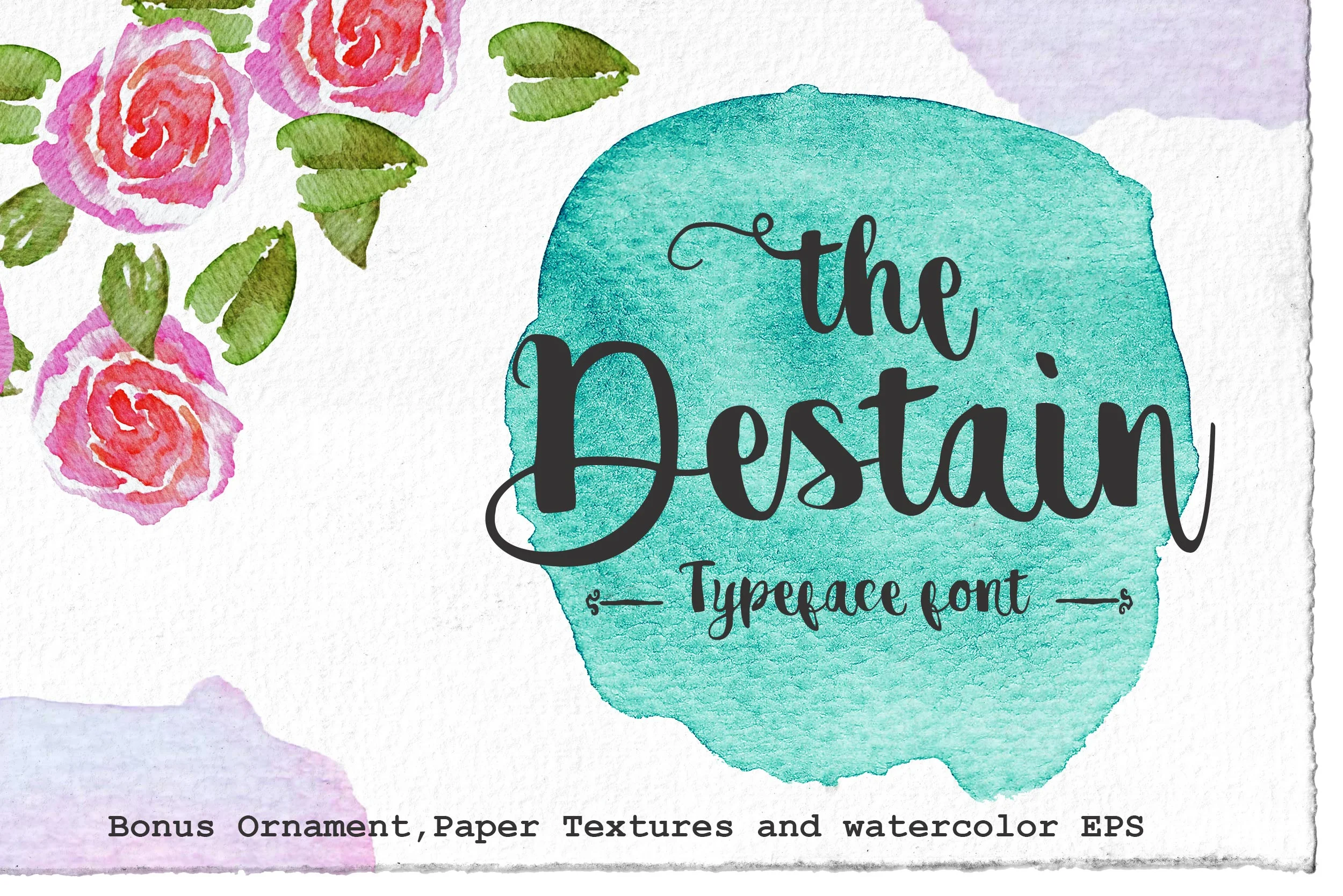 Destain Font by Greataris — Script Handwritten Font