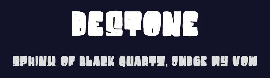 Destone by Garisman Studio — Decorative Font — thumbnail 2