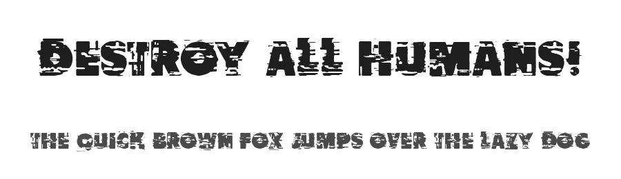 Destroy All Humans!