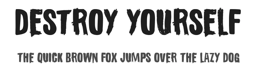 Destroy Yourself