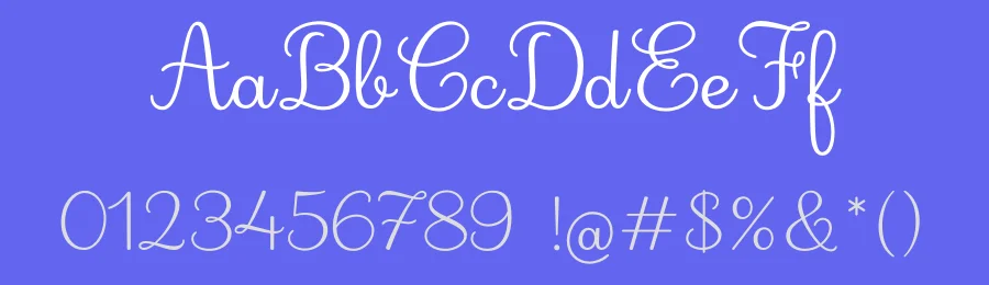 Deuxieme Rang by Youssef Habchi — Script Handwritten Font — thumbnail 3