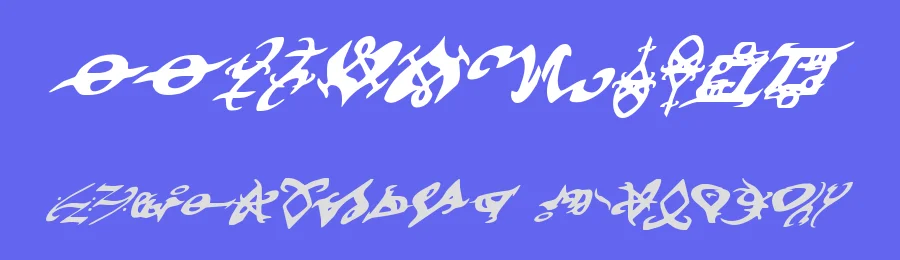 Devil's Tongue by Iconian Fonts — Dingbats Font — thumbnail 3