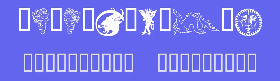 Devils and Dragons by Listemageren — Dingbats Font — thumbnail 3