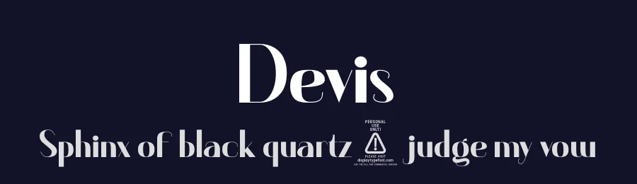 Devis by Display Studio — Sans Serif Font — thumbnail 2