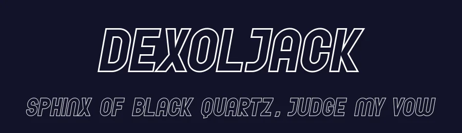 Dexoljack by Shanaya Studio — Sans Serif Font — thumbnail 2