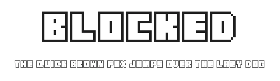 Blocked by Protractor Ninja โ Display Font