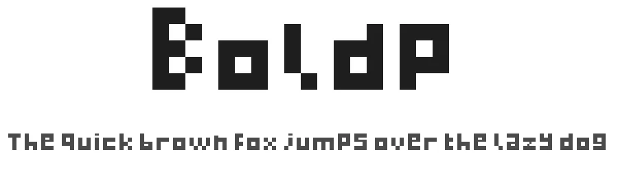 Boldp by IviLand β Display Font