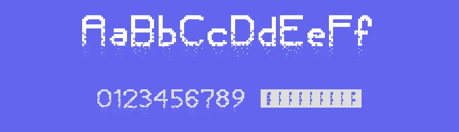 Crumbled Pixels by Alyssa Diaz — Display Font — thumbnail 3
