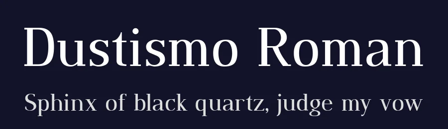 Dustismo Roman by Cheapskate Fonts — Sans Serif Font — thumbnail 2