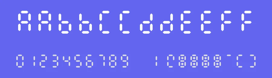 E1234 by GGBotNet — Display Font — thumbnail 3