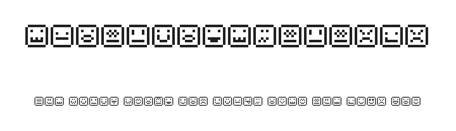 EmoticonesTityly by IviLand — Dingbats Font