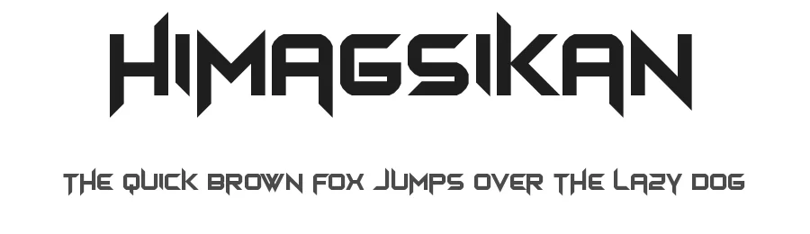 Himagsikan by EyeCone — Display Font