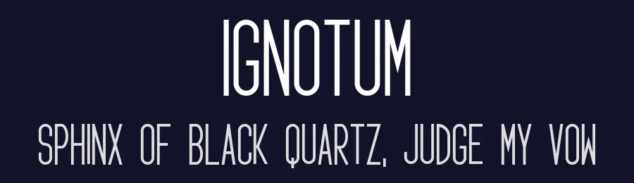 Ignotum by GGBotNet — Sans Serif Font — thumbnail 2
