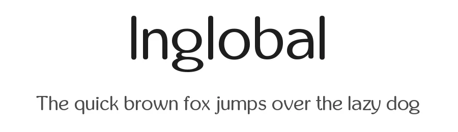 Inglobal by Andrey Kochetov β Sans Serif Font