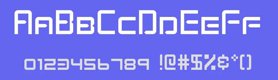 Kenney Space by Kenney — Display Font — thumbnail 3