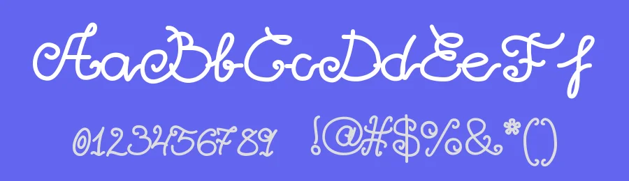 Little Lara by Ideas and Apps — Script Handwritten Font — thumbnail 3