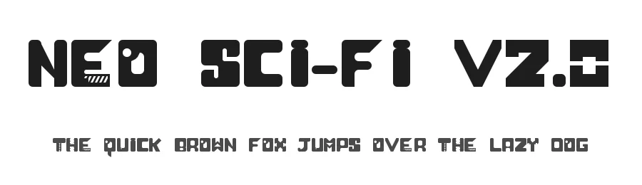 Neo Sci-Fi v2.0 by Bryan Augusto — Display Font