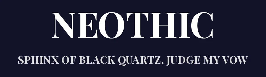 Neothic by Daymarius — Sans Serif Font — thumbnail 2