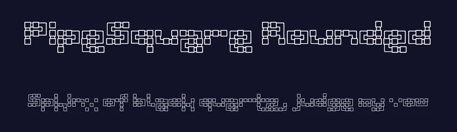 PipeSquare Rounded by Nik Coughlin — Display Font — thumbnail 2