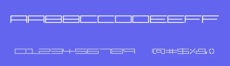 Pixel Star by Lewis Jones — Display Font — thumbnail 3